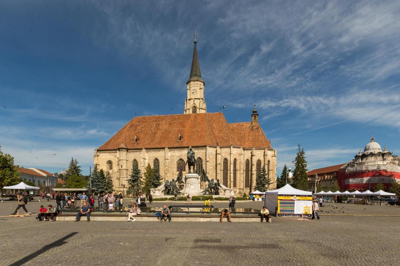 Cluj Lux Apartment Unirii Exterior foto
